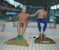 Jan Tesa� a Leo� Dosp�l p�ed startem